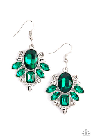 Glitzy Go-Getter - Green - Paparazzi Accessories