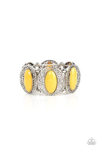 Eastern Escapade - Yellow - Paparazzi Accessories