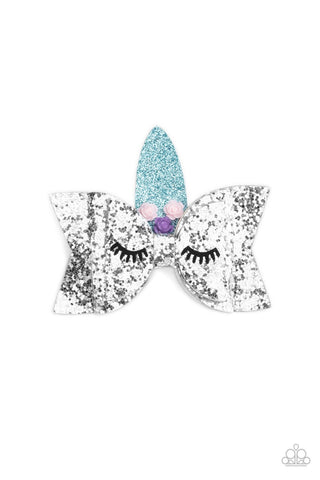 Just Be a YOU-nicorn - Silver - Paparazzi Accessories