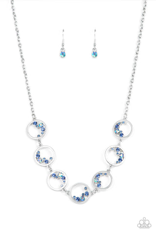 Blissfully Bubbly - Blue - Paparazzi Accessories