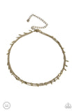 Monochromatic Magic - Brass - Paparazzi Accessories