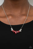 One Empire at a Time - Red - Paparazzi Accessories