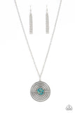 Targeted Tranquility - Blue - Paparazzi Accessories