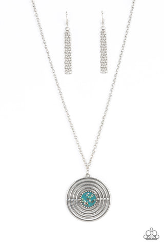 Targeted Tranquility - Blue - Paparazzi Accessories