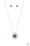 Make Me a MEDALLION-aire - Purple - Paparazzi Accessories