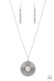 Targeted Tranquility - White - Paparazzi Accessories