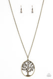 Autumn Abundance - Brass - Paparazzi Accessories
