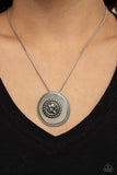 Make Me a MEDALLION-aire - Silver - Paparazzi Accessories