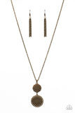 Meet Me At The Garden Gate - Brass - Paparazzi Accessories