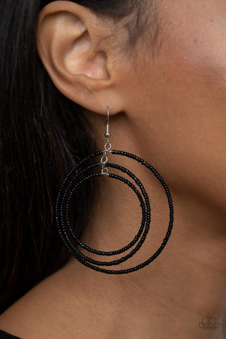 Colorfully Circulating - Black - Paparazzi Accessories