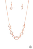 The Only Game in Town - Rose Gold - Paparazzi Accessories