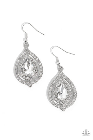 Lets GLOW, Girls! - White - Paparazzi Accessories