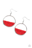 Head-Over-Horizons - Red - Paparazzi Accessories