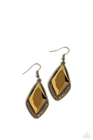 Deco Dazzle - Brass - Paparazzi Accessories