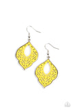 Thessaly Terrace - Yellow - Paparazzi Accessories