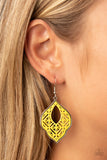 Thessaly Terrace - Yellow - Paparazzi Accessories