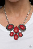 All-Natural Nostalgia - Red - Paparazzi Accessories