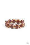 Earthy Entrada - Brown - Paparazzi Accessories