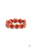 Earthy Entrada - Red - Paparazzi Accessories