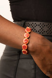 Earthy Entrada - Red - Paparazzi Accessories