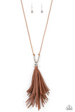 A Clean Sweep - Brown - Paparazzi Accessories
