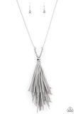 A Clean Sweep - Silver - Paparazzi Accessories