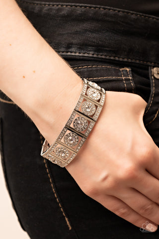 Ultra Upscale - White - Paparazzi Accessories