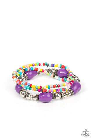 Confidently Crafty - Purple - Paparazzi Accessories