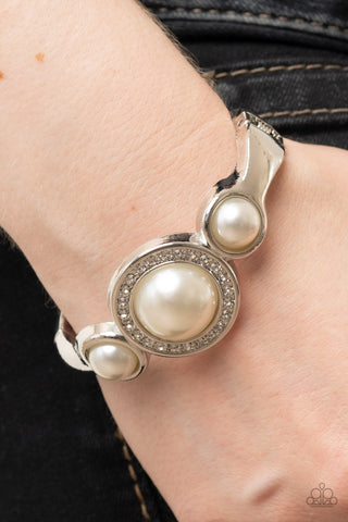 Debutante Daydream - White - Paparazzi Accessories