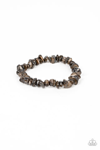 Grounded for Life - Black - Paparazzi Accessories