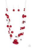 Prismatic Pose - Red - Paparazzi Accessories