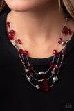 Prismatic Pose - Red - Paparazzi Accessories