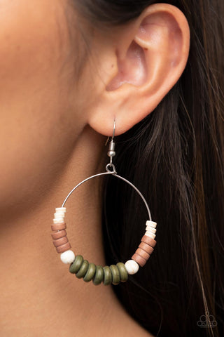 Earthy Esteem - Green - Paparazzi Accessories