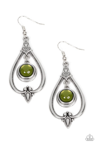 Ethereal Emblem - Green - Paparazzi Accessories
