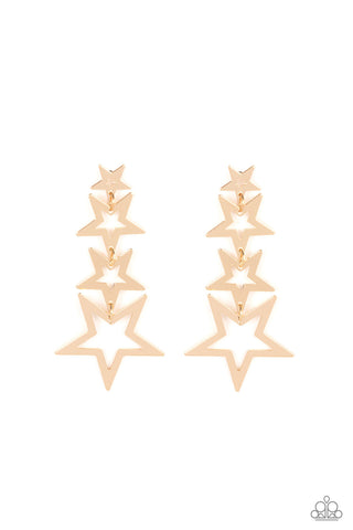 Superstar Crescendo - Gold - Paparazzi Accessories