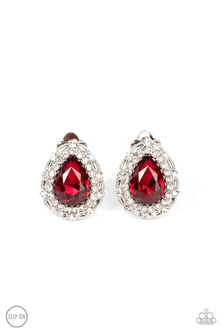 Haute Happy Hour - Red - Paparazzi Accessories