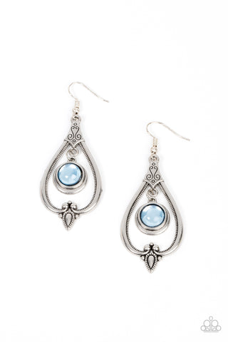 Ethereal Emblem - Blue - Paparazzi Accessories