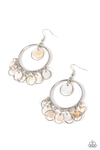Cabana Charm - White - Paparazzi Accessories