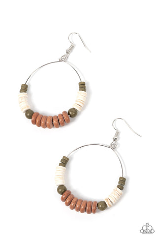 Earthy Esteem - Brown - Paparazzi Accessories