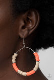 Skillfully Stacked - Orange - Paparazzi Accessories