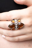TRIO Tinto - Brown - Paparazzi Accessories