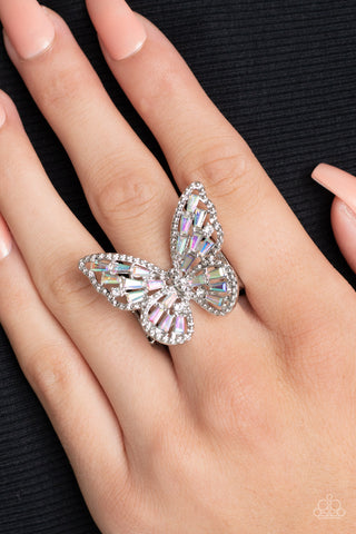 Bright-Eyed Butterfly - Multi - Paparazzi Accessories