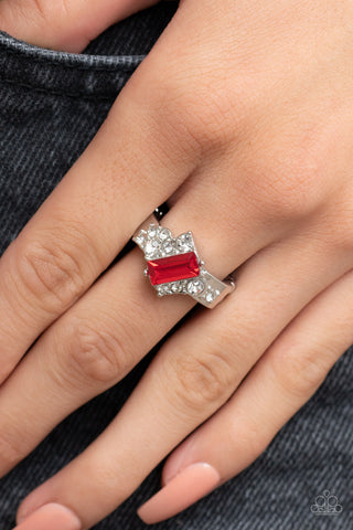 Tip the Balance - Red - Paparazzi Accessories