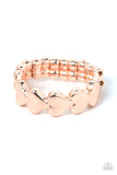 Rhythm of Love - Rose Gold - Paparazzi Accessories