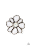 Meadow Mystique  - White - Paparazzi Accessories