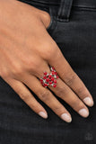 Seeing Eye to Cats Eye - Red - Paparazzi Accessories