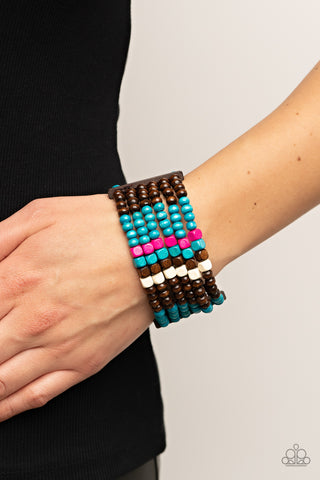 Dive into Maldives - Blue - Paparazzi Accessories