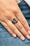 Cats Eye Cadence - Black - Paparazzi Accessories