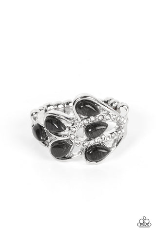 Cats Eye Cadence - Black - Paparazzi Accessories