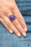 Stone Age Admirer - Purple - Paparazzi Accessories